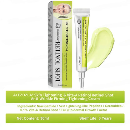 ✨Final 5 Hours: 70%OFF🔥Acezozla™ Botulinum & Vita-A Retinol Shot Wrinkle-Lift Tightening cream✨