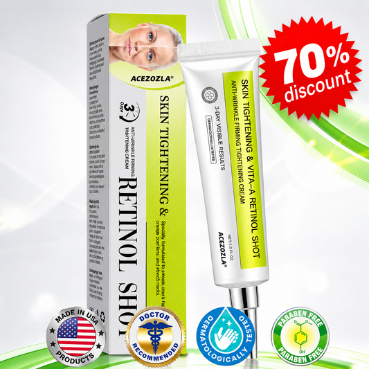 ✨Final 5 Hours: 70%OFF🔥Acezozla™ Botulinum & Vita-A Retinol Shot Wrinkle-Lift Tightening cream✨