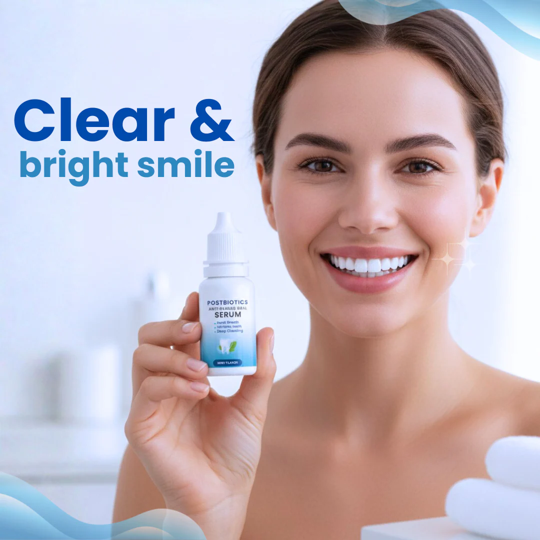 🌟 Official Store | 🛡️ Rebuild Enamel With Postbiotics Science! Anti-Plaque Oral Serum
